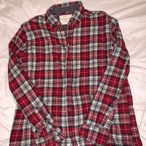 Weatherproof Red Plaid Comfy Flannel